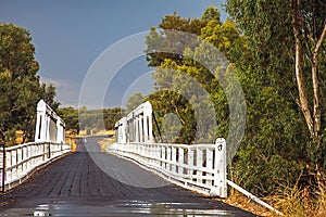 Rawsonville Bridge over the Macquarie River near Dubbo