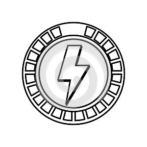 Ray electricity symbol