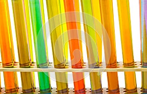 Ray of test tubes