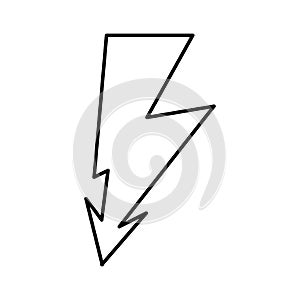 ray volt sign icon