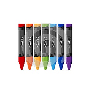 ÃÂ¡rayons color set flat vector