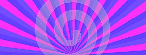 Rays burst purple and blue with abstract background colorful vector illustration graphic design