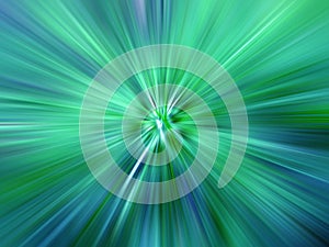 Rays of Coloured Light