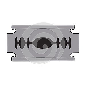 Razor blade isolated