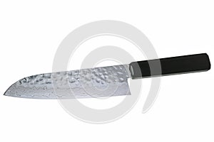 A razor sharp hand hammered Japanese Kitchen knife