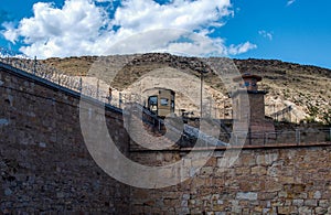 Razor Wire around Colorado State Penitentiary