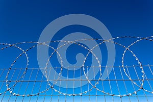 Razor Wire Steel Fence