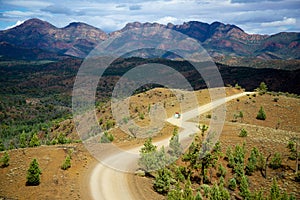 Razorback Lookout in Ikara-Flinders Ranges