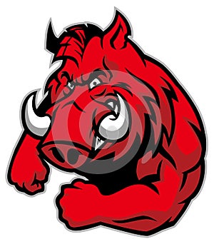 Razorback mascot