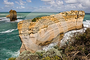Razorback in Port Campbell in Victoria, Australia photo