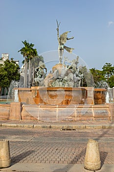 RaÃ­ces Fountain in Old San Juan