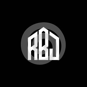 RBI letter logo design on BLACK background. RBI creative initials letter logo concept. RBI letter design.RBI letter logo design on