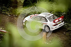 Rc rally car mitsubishi lancer EVO