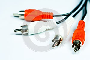 RCA cables photo