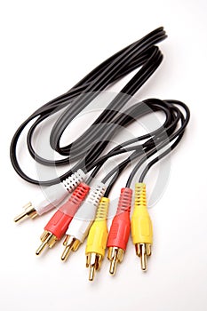 RCA plugs and cable