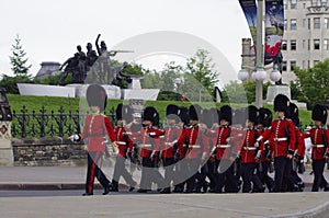 RCMP marching band