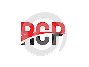 RCP Letter Initial Logo Design Vector Illustration