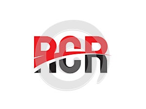 RCR Letter Initial Logo Design Vector Illustration
