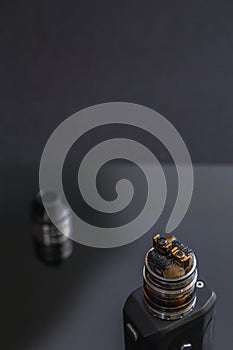 RDA Tank atomizer with head disassembled