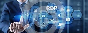 RDP Remote Desktop Protocol. Terminal Services