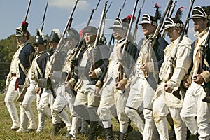 Re-enactment of Attack on Redoubts 9 & 10