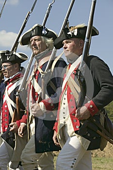 Re-enactment of Attack on Redoubts 9 & 10