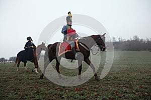 Re-enactment of the Battle of Austerlitz (1805), Czech Republic.