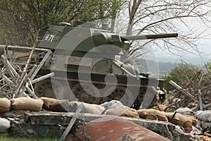 Re-enactment of the WWII Battle at Orechov