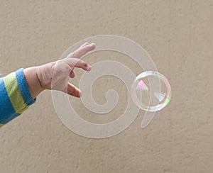 Reaching for the bubble