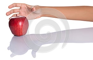 Reaching For Red Apple III