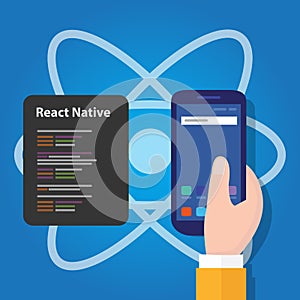 react native mobile programming code developer software smartphone