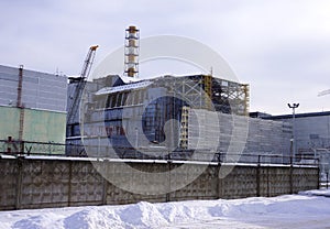 Reactor #4 at Chernobyl Power Plant