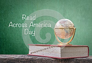 Read across america day, March 2 concept of USA CSR bio idea photo