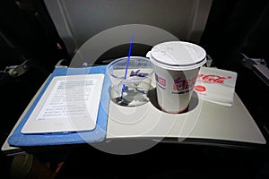 Read Kindle in the airplane