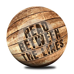 Read between the lines