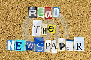 Read newspaper news reading current events education