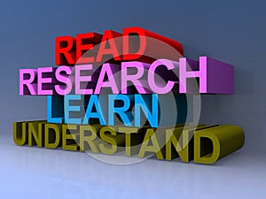 Read research learn understand