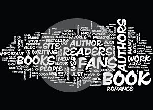 Are Readers Important To Authors Word Cloud Concept