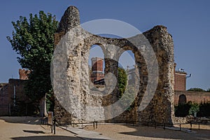 Reading Abbey Ruins in town centre of Reading, United Kingdom