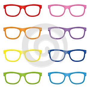 Reading Glasses Colorful Specs Colored Spectacles