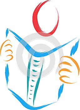 Reading idea concept