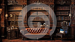 reading luxury library