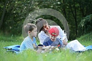 Reading outside