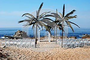 Ready for a beach wedding in Monterey, California