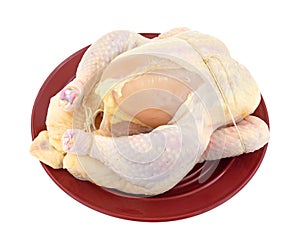 Ready for cooking roasting chicken