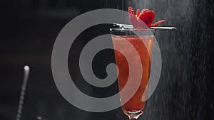 Ready-made Strawberry Rossini Cocktail