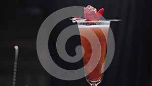 Ready-made Strawberry Rossini Cocktail