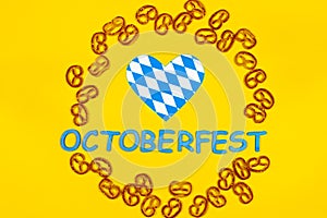Ready for october beer festival in autumn october month in germany