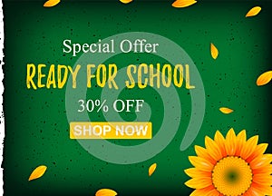 Ready for School 30 off with words shop now