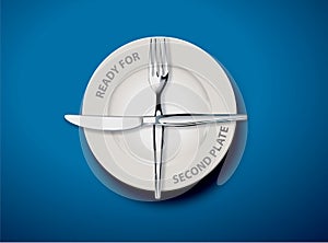 Ready for second plate